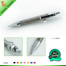 Поставка Новый Бренд Дизайн Логотипа Ручка Стальная Оплетка Шариковая Ручка